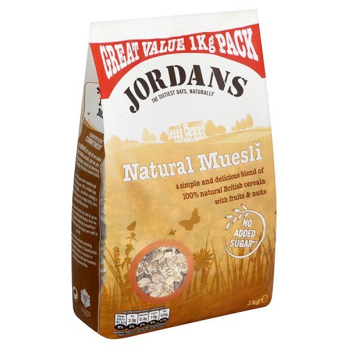 Jordans Natural Muesli 1000 g (order 4 for trade outer) / W[_i`~[Y[̐OiiAE^[4 j