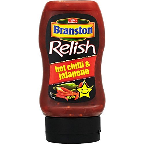 Branston Relish Hot Chilli and Jalapeno bV zbg`&ny[j 380g