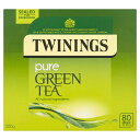 Twinings Pure Green Tea Bags 200 g 80 Tea Bags ( packs of 4 total 320 teabags)