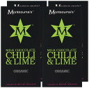 Montezuma's Organic Milk Chocolate Chilli and Lime 100 g (Pack of 4)