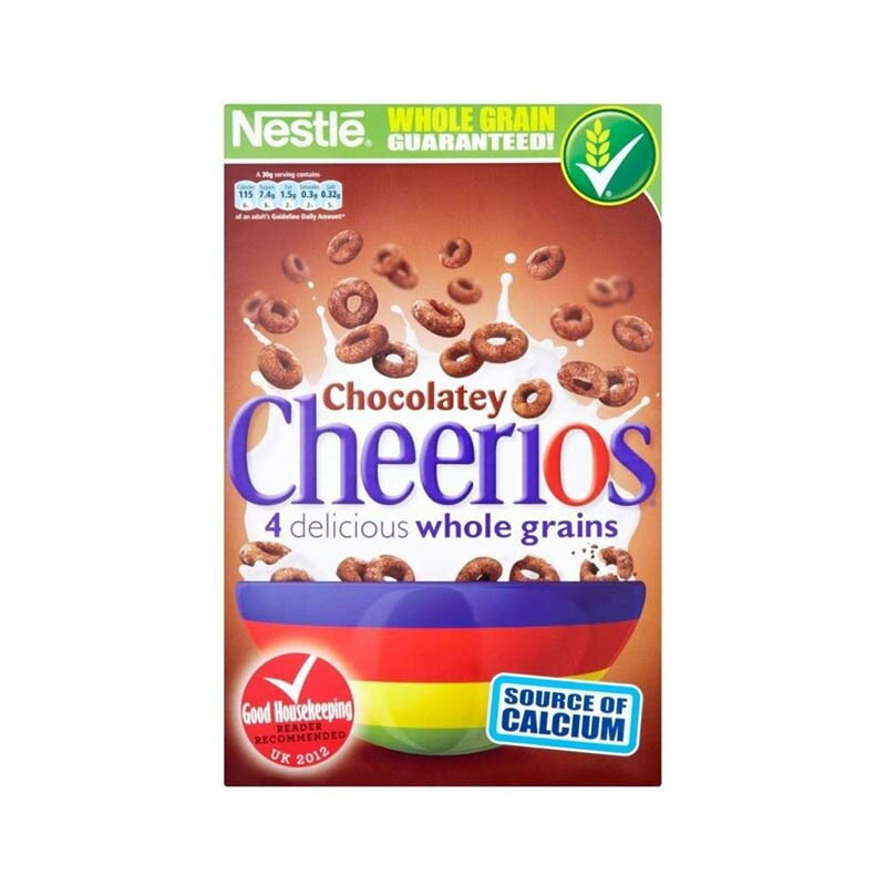 Nestle Chocolatey Cheerios (330g) lX̃`R[ĝ悤`FIXi 330Oj