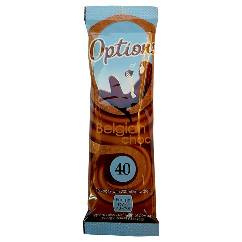 20 Options Belgian Chocolate Individual Sachets