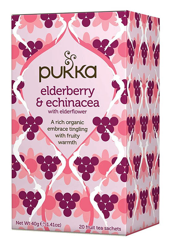 Pukka Herbs Elderberry & Echin