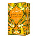 Pukka Herbs Lemon Ginger Manuka Honey Tea 20 Sachet pbJ n[ueB[ WW[ }kJnj[