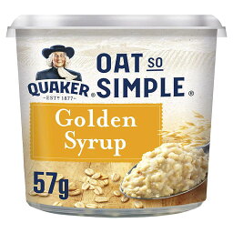 Quaker Oat So Simple Express Pot Golden Syrup Porridge 57 g (Pack of 8)