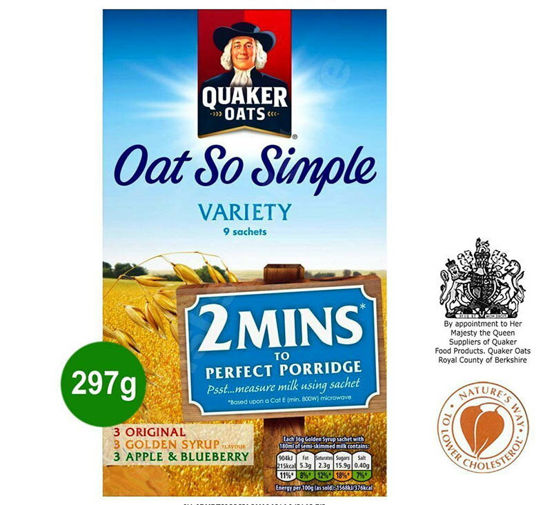 Quaker Oats - Oat So Simple - Variety - 297g