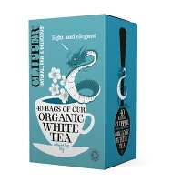 ClipperOrganicWhiteTeaʥåѡ˥åۥ磻ȥƥ40bagsx2packs¹͢ʡۡڳľʡ