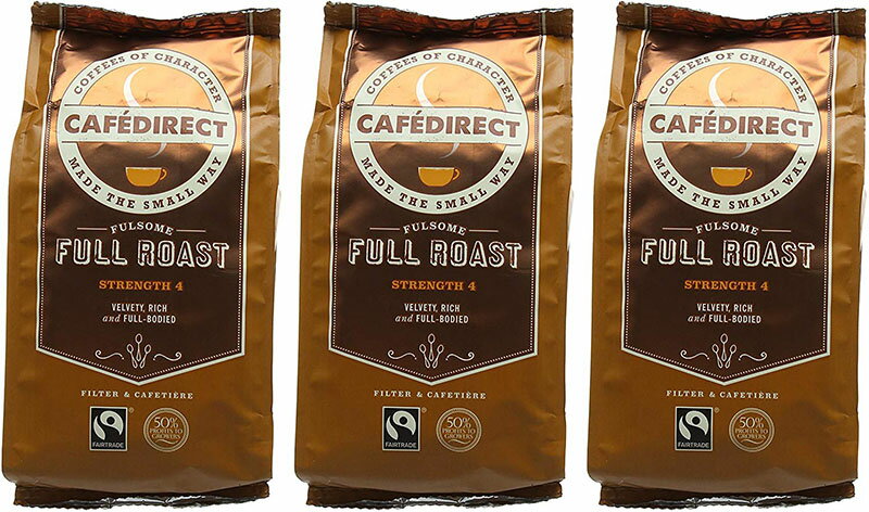 Cafedirect Full Roast 227g x 3 t[Xg OEhR[q[227g (3pbN)