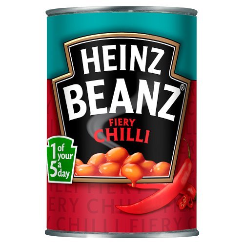 Heinz Beanz Fiery Chilli (390g) nCc R悤ȓhq r[Y