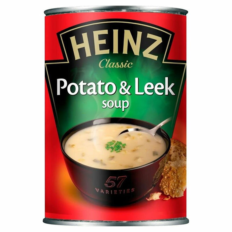 Heinz Classic Potato & Leek Soup (400g) nCcÓTWKCƃlM̃X[vi 400Oj