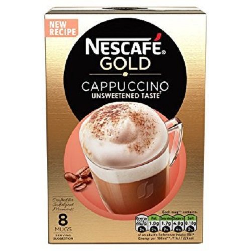 Nescaf? - Cafe Menu - Cappuccino - Unsweetened - 142g