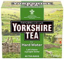 Taylors Of Harrogate Yorkshire Tea for Hard Water 80 Teabags (pack Of 5,total 400 Teabags)