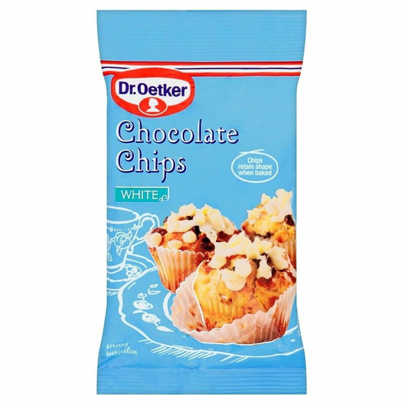 Dr. Oetker White Chocolate Chips (100g) Oetker Dr.ホワイトチョコレートチップ（ 100グラム）