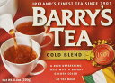 Barry's Tea Gold Blend 80 Count バリーズ アイリッシュ ティー ゴールドブレンド 80袋入り アイルランド 紅茶