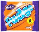 Cadbury Fudge 6 Bars (7 packs of Fudge 6 pack multipack, Total 42 Bars)