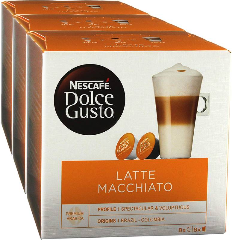 NESCAFE DOLCE GUSTO LATTE MACCHIATO 3X16