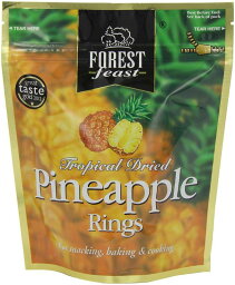 Forest Feast Premium Fruit Doypacks Pineapple Rings 125 g (Pack of 4)