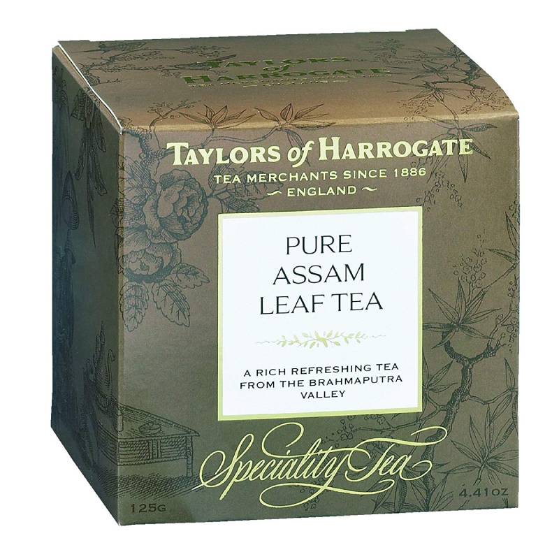 Taylors of Harrogate Pure Assam Leaf テイラーズ オブ ハロゲイト ピュア アッサム リーフ125g入り紙箱