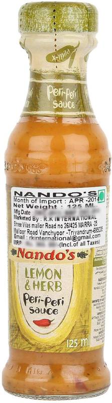 Nando's Lemon & Herb Peri-Peri Sauce - 250ml