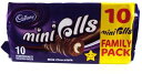 Cadbury Mini Chocolate Rolls チョコレートミニロール 10個入り 280g キャドバリー(Cadbury)[食品]