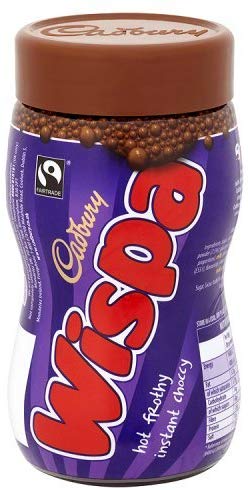 Cadbury Wispa ウィスパ ホットチョコレート 瓶 246g