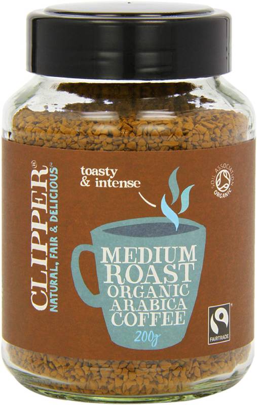 Clipper Fairtrade Medium Roast Organic Arabica Coffee 200g x 2 tFAg[h ~fBA[Xg I[KjbN ArJ CX^gR[q[ 200g(2pbN)