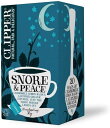 Clipper Organic Snore and Peach 20 bags x 6 オーガニック スノア&ピーチ ティー、20個 (6パック)