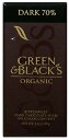 Green & Black Dark Chocolate L@_[N`R[g 70  i1 x 3.5 IXj