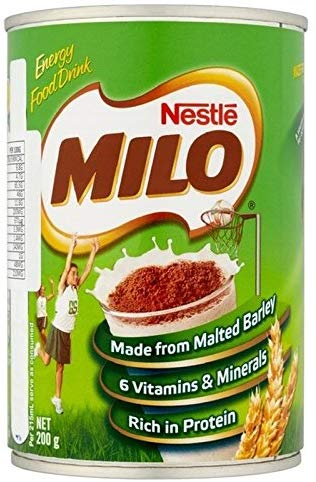 Nestle Milo Instant Malted Chocolate Drink 200g (Pack of 6) ネスレミロ インスタント麦芽チョコレ..