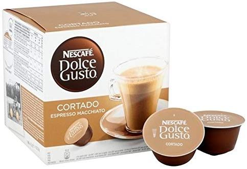 Nescafe Dolce Gusto Cortado Espresso Macchiato 101g (Pack of 2) ネスカフェドルチェグスト コルタードエスプレッソ マキアート 101グラム (x 2) 1
