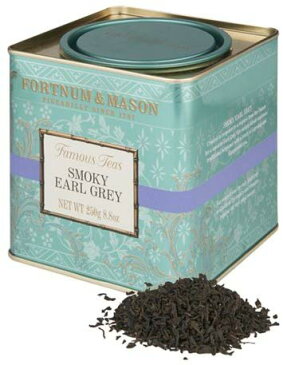 フォートナム&メイソン Fortnum & Mason スモーキーアールグレイ 紅茶 250g x 2缶 Smoky Earl Grey Leaf Tea 250g x 2 tins 英国直送 イギリス土産 ギフトに