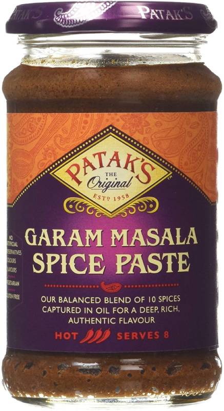 【最大1000円OFFクーポン配布中】Pataks Garam Masala パタックス ガラムマサラカレーペースト 283g