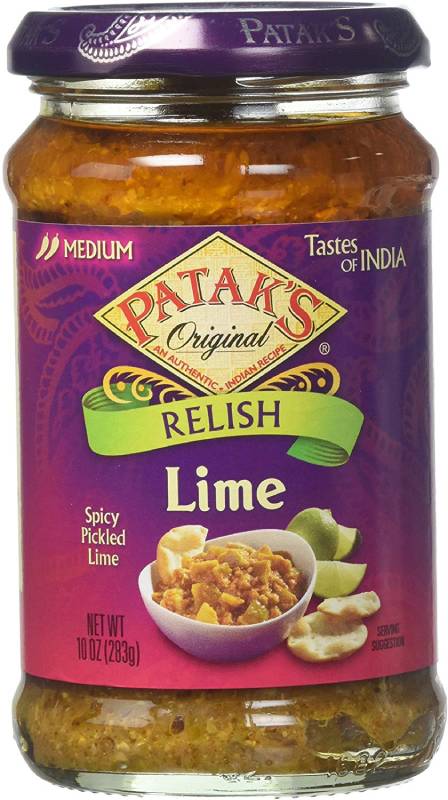 Patak's Hot Lime Pickle (283g) p^ÑzbgCsNXi 283Oj