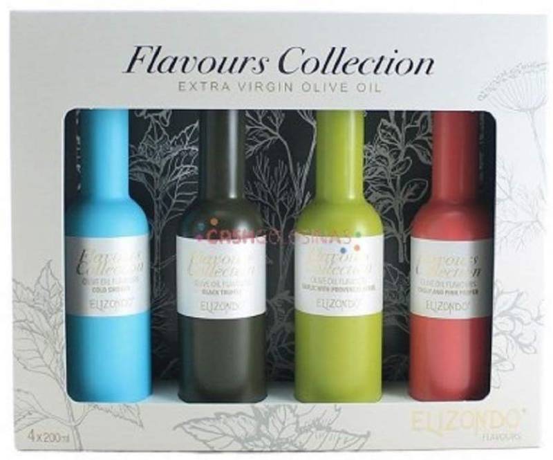 Elizondo Flavours Collection-Extra Virgin Olive Oil 4 x 200ml