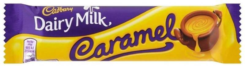 Cadbury Dairy Milk Caramel (45g) Lho[_~NLi 45Oj