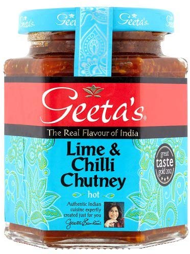 Geeta's Lime & Chilli Chutney (310g) M[^̃CƓhq`cli 310Oj