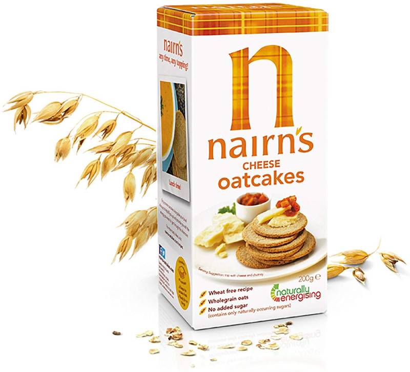 Nairns Oatcakes Cheese 200g lAY I[cP[L `[Y 200g