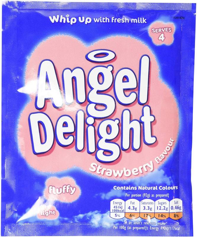 Angel Delight Strawberry (59g) エンジェル デライト イチゴ（ 59グラム）