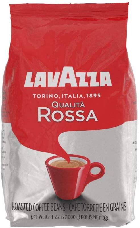 Lavazza Qualita Rossa Coffee Beans (1Kg) ラバッツァ品質赤いコーヒー豆（ 1キロ）