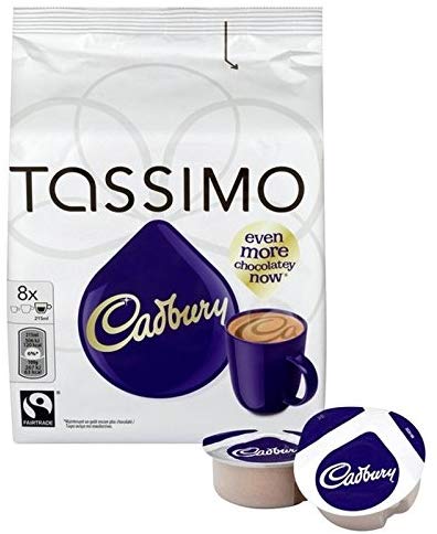 Tassimo Cadbury Hot Chocolate 8 per pack (Pack of 6) Lho[ zbg`R[g 8 (x 6)