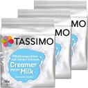 Tassimo Milk Creamer, Pack of 3, 3 x 16 T-Discs
