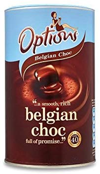 Options Belgian Chocolate Instant Hot Chocolate Drink (825g) ココア ベルギーチョコ ホットチョコレート