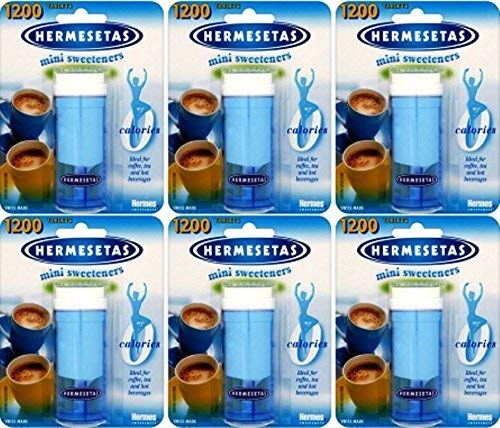 Hermesetas Mini Sweeteners 1200 x 6 Packs by Hermesetas