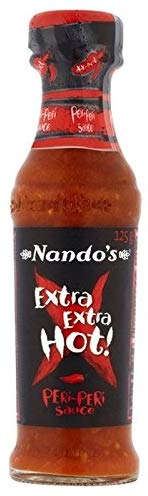 Nando's Peri-Peri Sauce XX Hot 125g (Pack of 6) ih̃yy\[X zbg 125O (x 6)