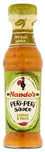 Nando's Lemon & Herb Peri-Peri Sauce 125g ih̃n[uyyݖ125O [sAi]