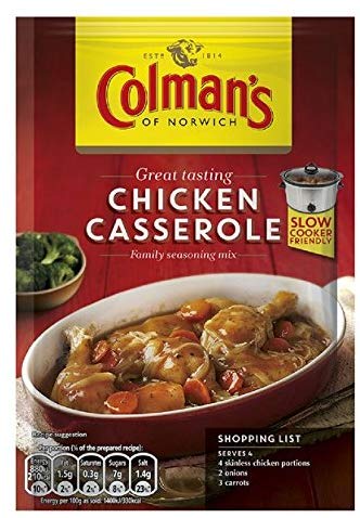 Colman's Chicken Casserole Mix x 6 R[} `LLZ[ ~bNX 6