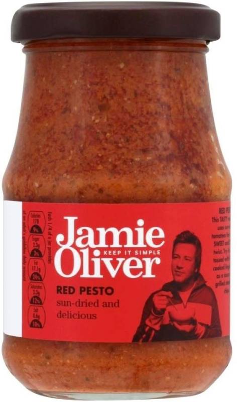 Jamie Oliver Traditional Red Pesto Rosso (190g) ジェイミー オリバー 伝統的な レッドペスト ロッソ 190g