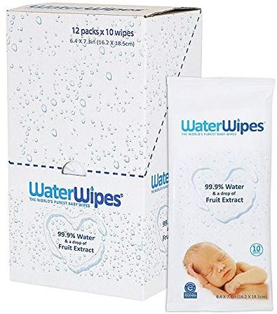 WaterWipes Baby Wipes 02Pack (120 Count)