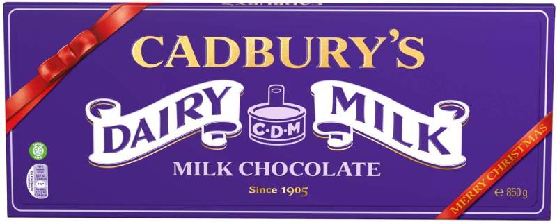 Cadbury Dairy Milk Chocolate Bar, 850 g