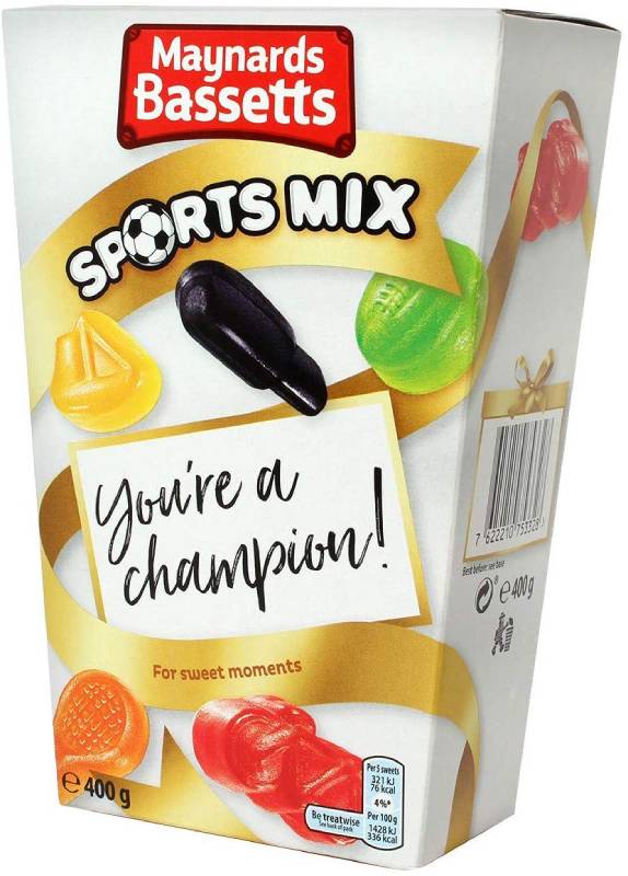 Maynards Bassetts Sports Mix Sweets Carton, 400 g